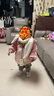 戴維貝拉（DAVE＆BELLA）童裝防水保暖寶寶棉襖男童兒童棉服女童外套冬季棉衣冬裝夾棉衣服 灰粉色【現貨】DB4237680 90 cm（建議身高80-90cm） 曬單實(shí)拍圖