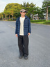 Columbia哥倫比亞男女無(wú)縫熱壓銀點(diǎn)拒水650蓬鴨絨保暖羽絨服WE6610 464亞太修身版型 遠山藍 L (180/100A) 曬單實(shí)拍圖