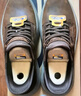 斯凱奇（Skechers）閃穿鞋男鞋秋季薄款休閑商務(wù)鞋軟底一腳蹬德比鞋舒適上班鞋205046 曬單實(shí)拍圖