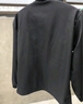 羅蒙（ROMON）夾克男春秋季商務(wù)外套男士通勤休閑立領(lǐng)上衣服男裝 黑色 XL 曬單實拍圖