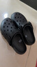 crocs卡駱馳蝸輪洞洞鞋男女同款戶(hù)外休閑鞋|208776 黑色-001 43 (270mm) 曬單實(shí)拍圖