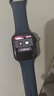 Apple/蘋(píng)果 Watch SE 智能手表GPS款44毫米午夜色鋁金屬表殼午夜色運動(dòng)型表帶M/L MXF83CH/B 曬單實(shí)拍圖