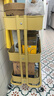 宜家（IKEA）拉斯克家居小推車(chē)置物架廚房?jì)ξ锛芸蛷d大容量?jì)ξ锸占{架 【升級款】米色黃色大號 35*45*77cm 曬單實(shí)拍圖