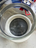 摩飛電器（Morphyrichards）全玻璃養(yǎng)生壺家用燒水壺多段控溫電熱水壺極速風(fēng)冷恒溫壺沖奶泡奶機(jī)MR5602 1.2L 椰奶白 曬單實(shí)拍圖