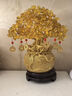 美卡瑞黃水晶發(fā)財樹(shù)酒柜裝飾品小擺件客廳電視柜招財搖錢(qián)樹(shù)喬遷開(kāi)業(yè)禮品 大號黃水晶發(fā)財樹(shù)+送6樣禮品 曬單實(shí)拍圖