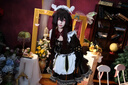 橙芯樂(lè )園胡桃cos服女仆周邊全套原元神同人cosplay服裝女動(dòng)漫服裝洛麗塔 胡桃女仆cos服 S 曬單實(shí)拍圖