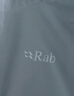 Rab睿坡Downpour男士戶(hù)外運動(dòng)徒步夾克輕量透氣登山?jīng)_鋒衣 QWI-06 黑色BLK L 曬單實(shí)拍圖