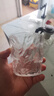 京東京造 玻璃杯 加厚冰川泡茶水分離咖啡牛奶杯子高顏值250ml四只裝 曬單實(shí)拍圖