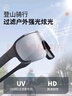 目木間登山護目鏡女雪山戶(hù)外運動(dòng)徒步騎行防風(fēng)太陽(yáng)眼鏡防紫外線(xiàn)墨鏡爬山 水銀色【運動(dòng)大框】 曬單實(shí)拍圖