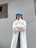 蕓蕁外套女2025新款秋冬加厚長(cháng)款立領(lǐng)水貂毛貂絨皮毛一體毛毛環(huán)保皮草 奶白色【進(jìn)口專(zhuān)柜品質(zhì)】 S 【80-115斤】加厚版 曬單實(shí)拍圖