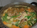 預制熟食火鍋老湯羊蝎子1500g火鍋食材羊肉涮鍋底料加熱即食 醬香羊蝎子1盒（1500g） 曬單實拍圖