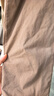 吉普（JEEP）休閑褲男春秋季商務(wù)寬松褲子男士潮流直筒百搭男褲 卡其 36 曬單實(shí)拍圖