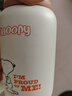 史努比（SNOOPY）兒童保溫杯帶吸管直飲男女小學(xué)生316不銹鋼喝水杯子雙蓋壺500ml咖 曬單實拍圖