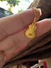 周六福（ZLF）      黃金吊墜福袋吊墜女款飾品代代平安 計價(jià) 足金 1.90g 曬單實(shí)拍圖