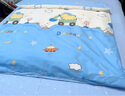 HOME HODO 紅豆家紡幼兒園入園被子六件套全棉寶寶專(zhuān)用純棉兒童三件套七件套被褥全套 歡樂(lè )園-白 【無(wú)甲醛 無(wú)異味】 床單款 【六件套-2斤羽絲被】 送包裝 曬單實(shí)拍圖