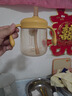 樂扣樂扣牛奶杯兒童水杯幼兒園ppsu吸管杯1-3-6歲寶寶喝奶瓶帶刻度直飲杯 曬單實(shí)拍圖