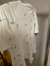 babylove新生兒連體衣春秋薄款透氣純棉初生寶寶哈衣嬰兒衣服爬服空調服 曬單實(shí)拍圖