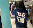 VANSVANS范斯男裝LOGO SS TEE TPT跑步健身訓(xùn)練短袖T恤 曬單實(shí)拍圖