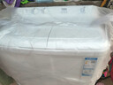 海爾（Haier）洗衣機12/10公斤半自動(dòng)家用大容量颶風(fēng)水流高效潔凈洗衣機移動(dòng)腳輪水電分離簡(jiǎn)易面板旋鈕易操作 10公斤 新升級颶風(fēng)水流 曬單實(shí)拍圖