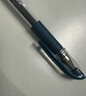 uni三菱 uni-ball UM-100黑色中性筆高顏值0.5mm黑筆簽字筆商務(wù)學(xué)生考試專用水筆水性筆套裝 5支 曬單實(shí)拍圖