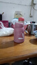 【京東物流送貨上門(mén)】萌萌兔卡通水杯女牛奶玻璃杯創(chuàng  )意便攜杯子 粉色萌萌兔 330ml 1只 曬單實(shí)拍圖