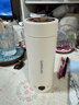 樂(lè )扣樂(lè )扣電熱水杯燒水杯400ml小型便攜式燒水壺戶(hù)外熱水壺旅行熱水壺家用保溫加熱杯 曬單實(shí)拍圖
