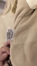 贏一貝（Yingyibei）嬰兒衣服加絨棒球服棉衣外套秋冬裝女寶寶男童加厚上衣小童衛(wèi)衣 淺奶茶加絨 90 曬單實拍圖