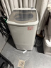 志高（CHIGO）脫水機甩干機小型迷你家用甩干桶出租房宿舍大容量單杠脫水桶烘干一體 8.6KG 力薦【不銹鋼桶加厚款】 曬單實拍圖