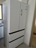 美的（Midea）M60系列520純平全嵌法式多門(mén)四開(kāi)門(mén)家用冰箱超薄雙系統循環(huán)大容量制冰BCD-520WUFPZM(E)白國家補貼 曬單實(shí)拍圖
