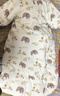 童泰（TONGTAI）嬰兒睡袋純棉寶寶分腿連體長(cháng)袖睡衣男童女童防驚跳防踢被 綠色-恒溫【春秋雙層 室溫20-26℃】 L【適合身高90-105cm】建議年齡2-4歲 曬單實(shí)拍圖