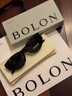 BOLON暴龍眼鏡王鶴棣同款25年新品貓眼太陽鏡女偏光墨鏡男BL3208 C21 曬單實拍圖
