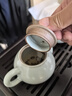雅瓷汝窯茶壺單壺 陶瓷家用泡茶沏茶壺 功夫茶具水平壺冰裂釉禮盒裝 汝窯水平壺 165ml 曬單實(shí)拍圖