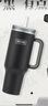 膳魔師（THERMOS）保溫杯拎拎杯860ml男女兒童吸管水杯子學(xué)生教師節禮物TSKP-BK 曬單實(shí)拍圖