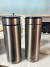 希諾保溫杯男士不銹鋼泡茶杯子商務辦公車載水杯XN-5608A深藍 460mL 曬單實拍圖