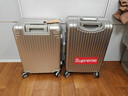 新秀麗（Samsonite）行李箱20英寸拉桿箱鋁鎂合金旅行箱高端密碼登機箱銀色DB3 曬單實(shí)拍圖