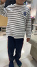 巴拉巴拉童裝兒童套裝男童女童長(cháng)袖春秋季2025寶寶撞色針織潮208125104203 曬單實(shí)拍圖