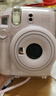 富士instax mini12一次成像拍立得相機（mini11拍立得相機升級版）  茉莉白 套餐4：官配+20張+保護殼+束口袋+相冊 曬單實(shí)拍圖