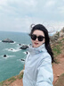 迪卡儂戶(hù)外女秋冬防風(fēng)防水夾克風(fēng)衣MH150白-5114382 曬單實(shí)拍圖