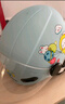 永久3C兒童頭盔電動(dòng)車(chē)全盔3-12歲半盔6-12歲安全帽 3-6歲四季夏季電瓶車(chē)105淺藍色高清長(cháng)鏡+四季護耳 曬單實(shí)拍圖