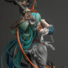 初音未來(lái)手辦琵琶初音十面埋伏二次元美少女戰士模型擺件公仔盲盒 初音未來(lái)許愿[十面埋伏] 高20cm以上 曬單實(shí)拍圖