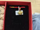 怡愉黃金寶寶鎖長(cháng)命鎖平安鎖足金生肖兔龍小金鎖兒童吊墜滿(mǎn)月周歲禮物 B款 蛇鎖包+轉運珠【約1.27g】 曬單實(shí)拍圖
