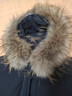 紅袖（hopeshow）貉子大毛領(lǐng)連帽羽絨服2025冬季新款女裝90白鴨絨復古風(fēng)氣質(zhì)短外套 黑050 M 曬單實(shí)拍圖