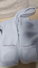 森馬（Semir）外套女仿羊羔毛搖粒絨雙面穿寬松撞色2025冬連帽夾克109725108025 曬單實(shí)拍圖