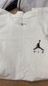 Jordan男子喬丹 純棉透氣 飛人Logo 短袖T恤AH5297-100白色XL 曬單實(shí)拍圖