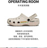 潔麗雅手術(shù)室洞洞鞋男夏季2025新款外穿防滑EVA防臭厚底涼鞋包頭涼拖鞋 卡其色 【久站不累腳】 40-41 【標(biāo)準(zhǔn)碼】 曬單實拍圖