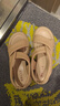 斯凱奇（Skechers）洞洞鞋女款夏季透氣防滑拖鞋涼鞋沙灘休閑鞋111514 茱萸粉/MVE 37 曬單實拍圖