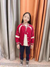G.DUCKKIDS班服套新小學(xué)生幼兒園園服校服春秋款兒童套裝三件款定制純棉紅色 秋款三件套 180 【建議16-17歲】碼建議75-85cm年 曬單實(shí)拍圖
