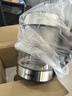 蘇泊爾（SUPOR）玻璃電水壺熱水壺高硼硅玻璃電熱水壺 1.7L燒水壺 SWF17E26A 曬單實(shí)拍圖