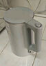 美的（Midea）電熱水壺煮水壺家用小型電燒水壺 0涂層食品級(jí)304不銹鋼雙層防燙無(wú)縫內(nèi)膽1.5升容量 1566 曬單實(shí)拍圖