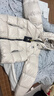 駱駝（CAMEL）【黑鉆5PRO】baby同款戶(hù)外羽絨服蓄熱保暖抗靜電鴨絨面包服外套 曬單實(shí)拍圖